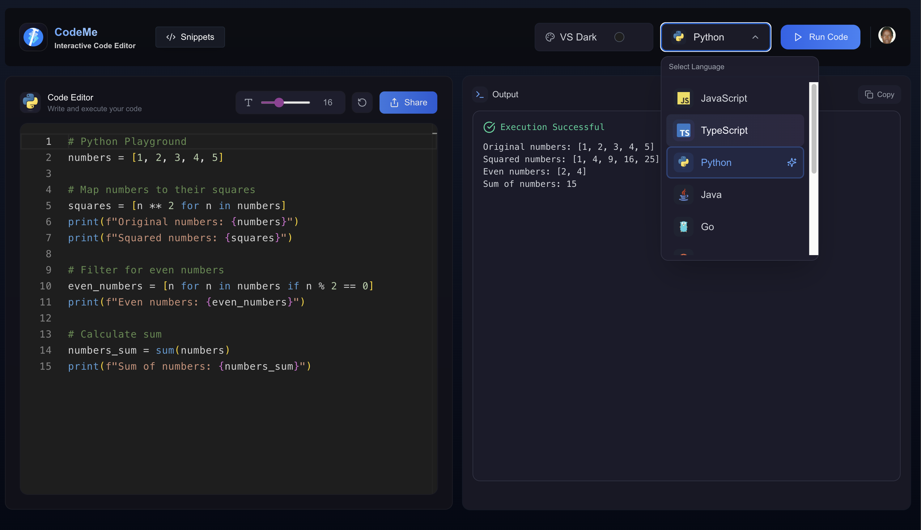 🐝 CodeBeez — Online Code Execution Platform