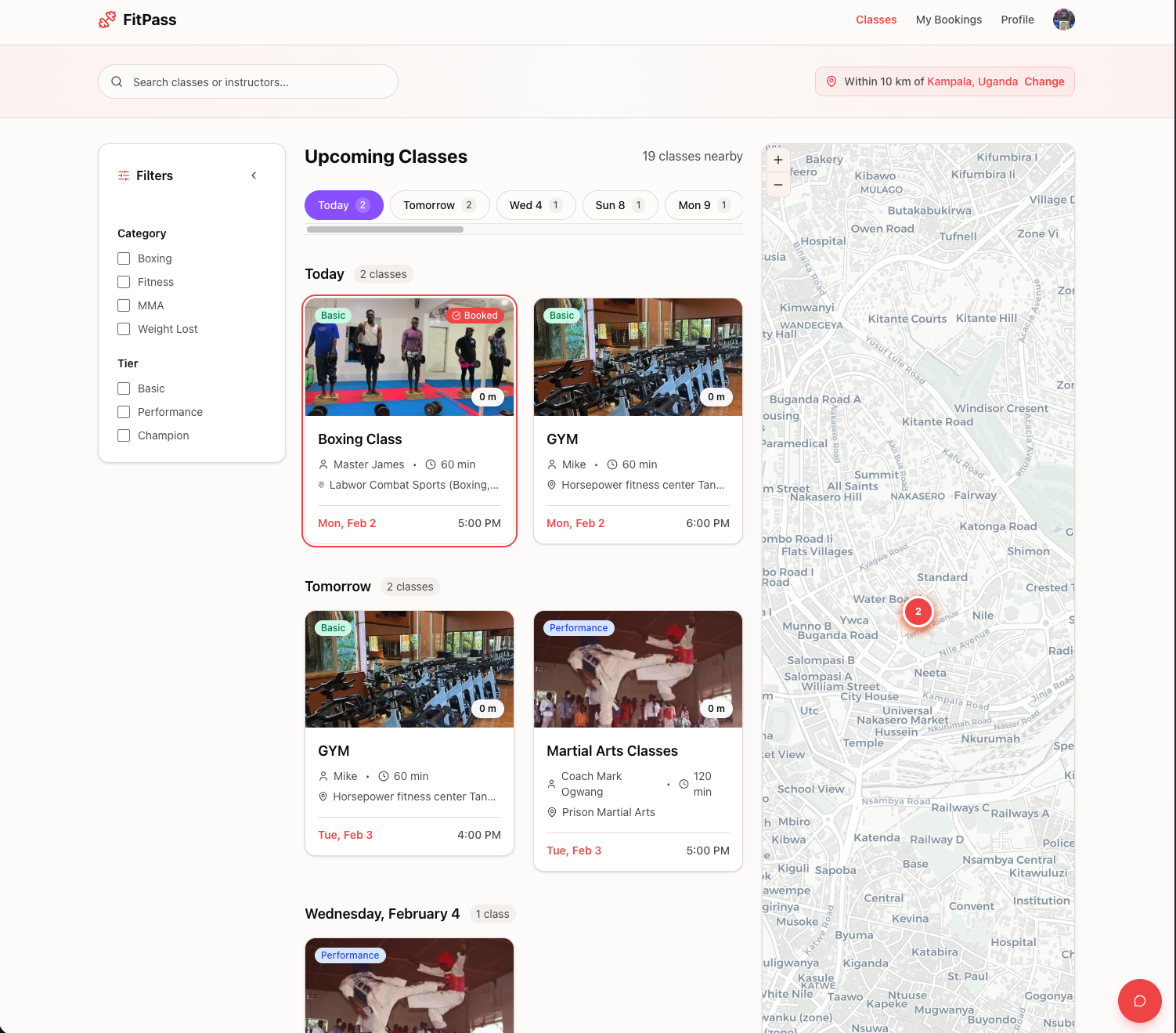 FitnessPass App